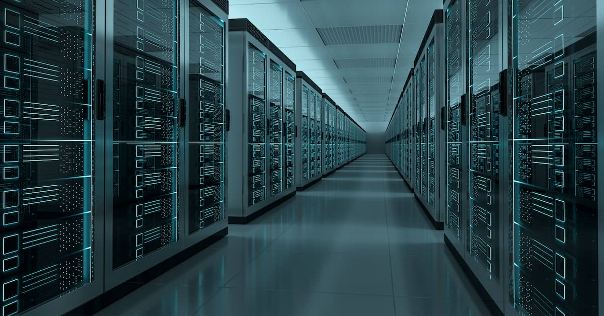 Rows of Network Servers Requiring Data Protection | Kendall PC